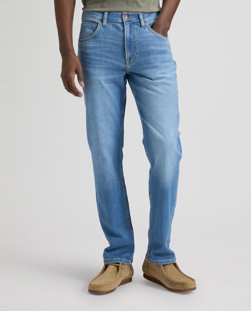 Jeans de 5 Bolsos Brooklyn Azul-2