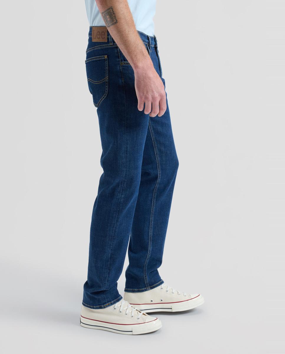 Jeans de 5 Bolsos Daren Zip Azul-índigo-4