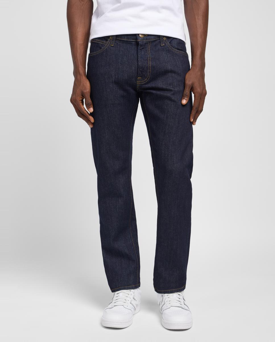 Jeans de 5 Bolsos Daren Zip Azul-índigo-2