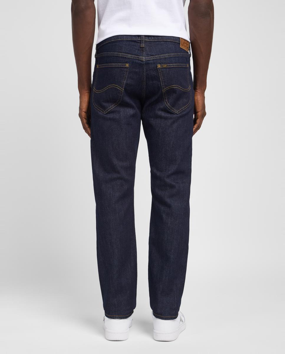 Jeans de 5 Bolsos Daren Zip Azul-índigo-3