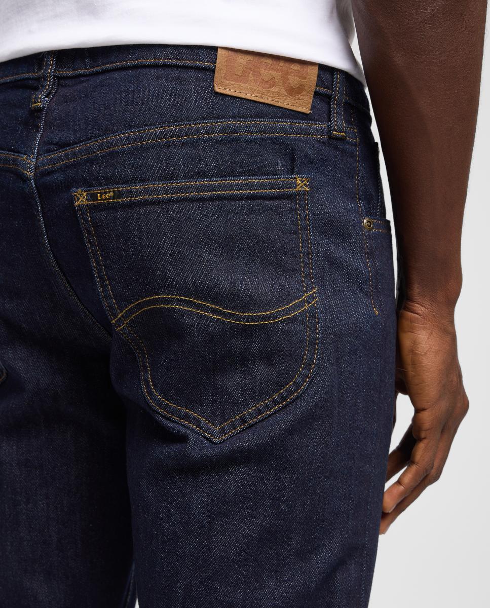 Jeans de 5 Bolsos Daren Zip Azul-índigo-5