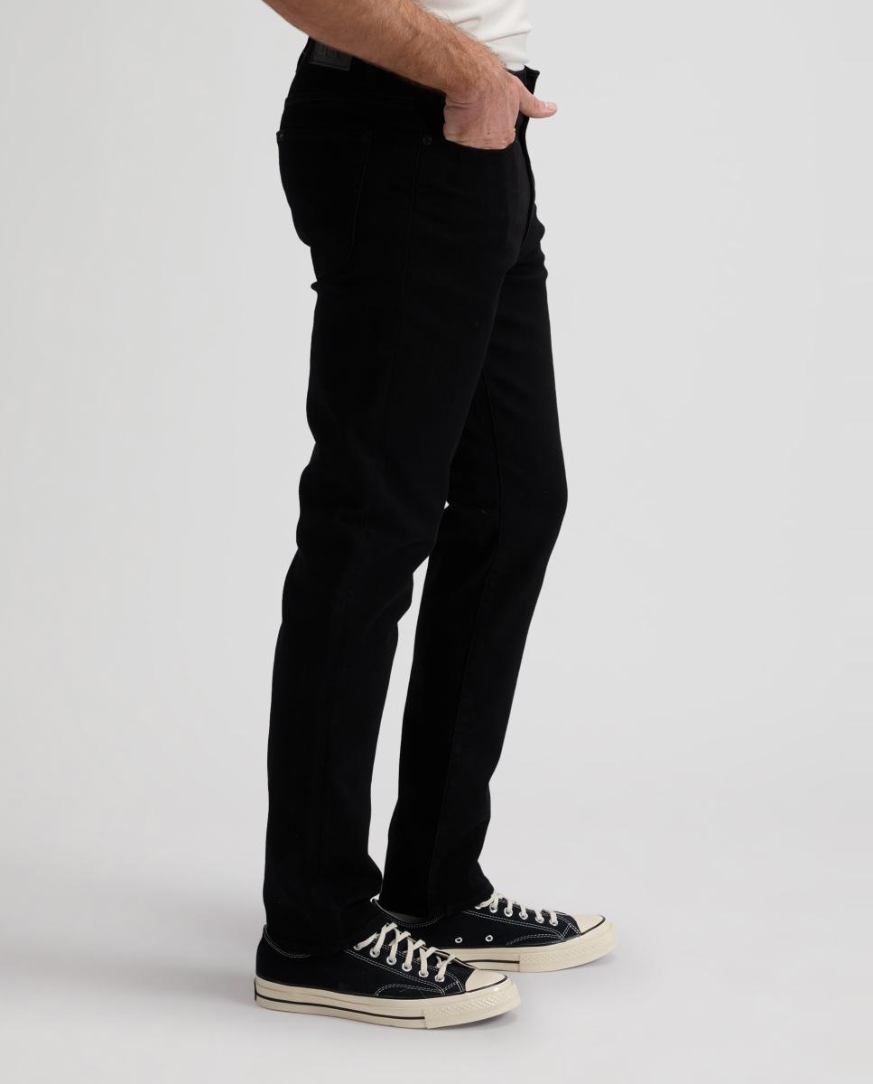 Jeans de 5 Bolsos Extreme Motion Preto-4