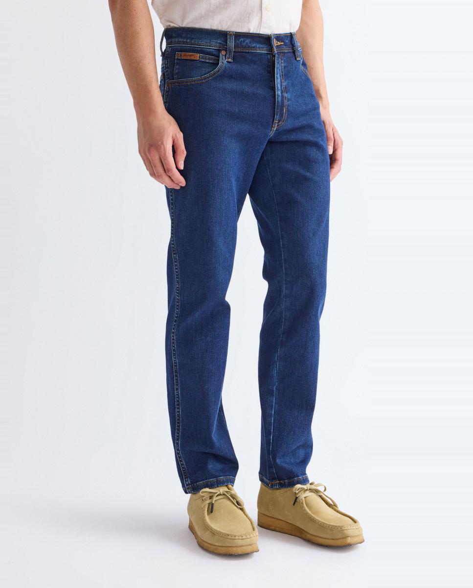 Jeans de 5 Bolsos Texas Azul-2