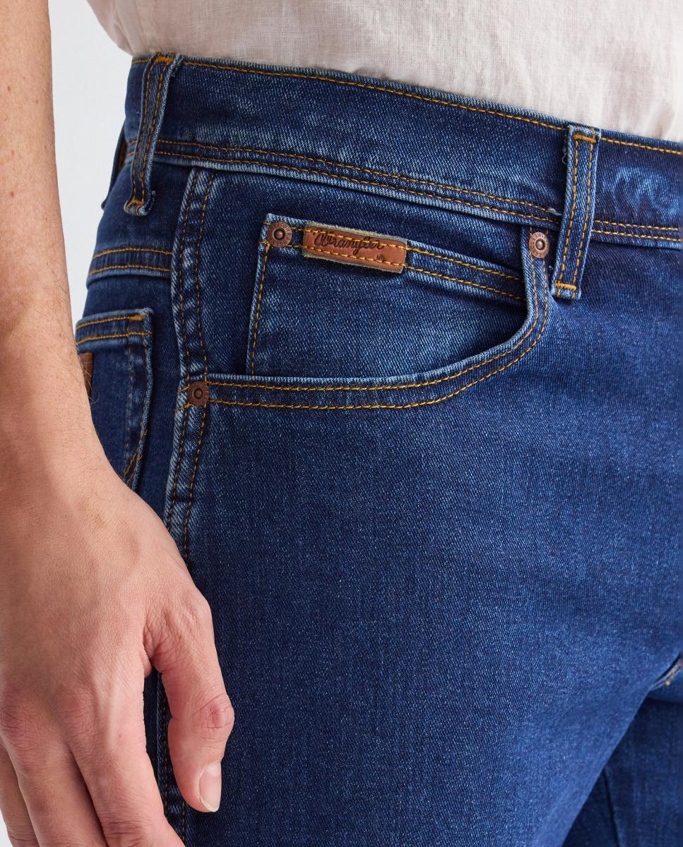 Jeans de 5 Bolsos Texas Azul-4