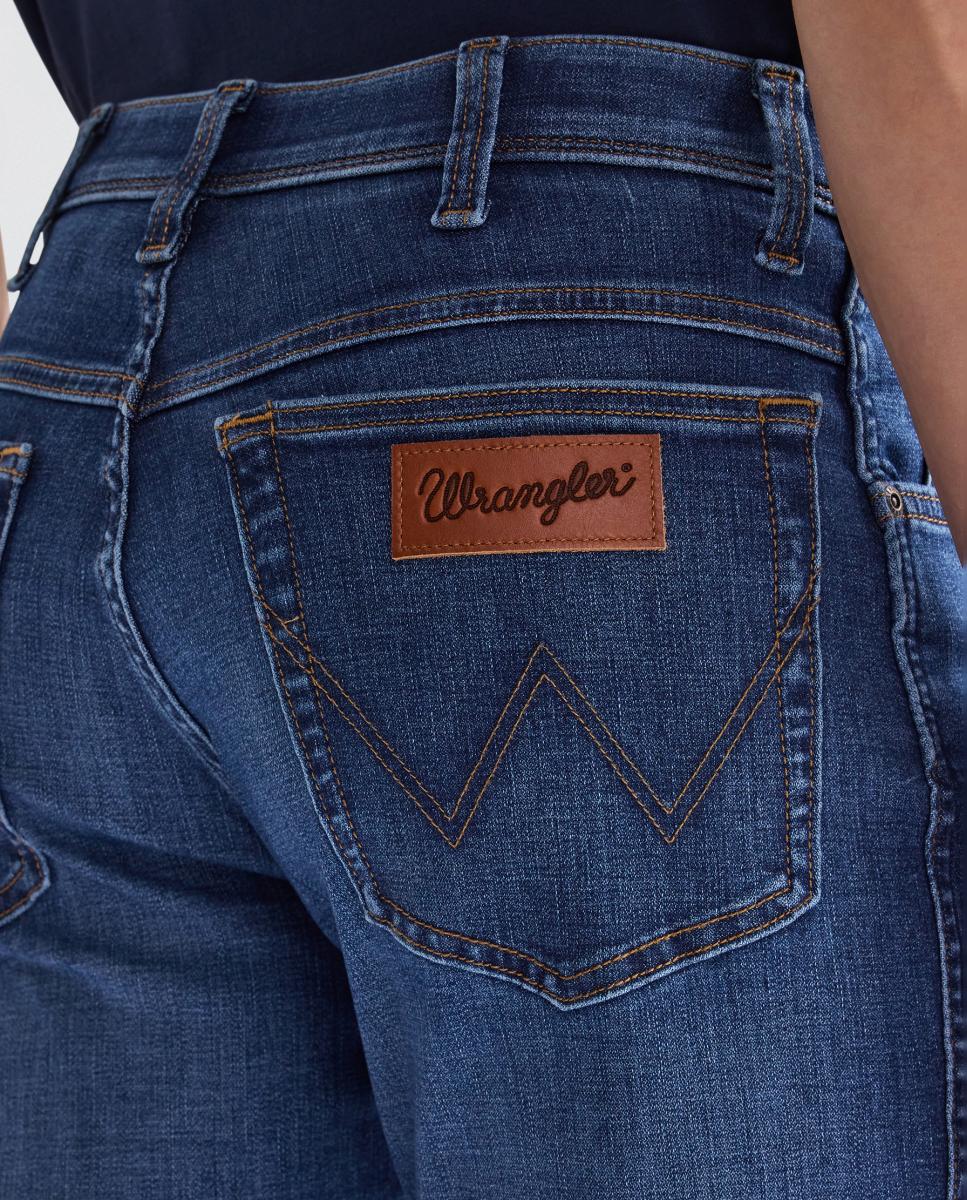 Jeans de 5 Bolsos Texas Slim Azul-índigo-5