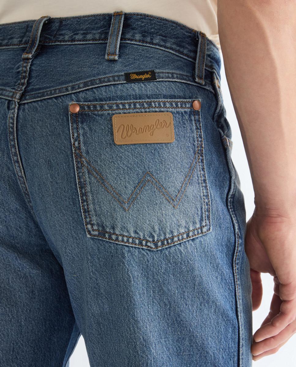 Jeans de 5 Bolsos 13MWZ Azul-5