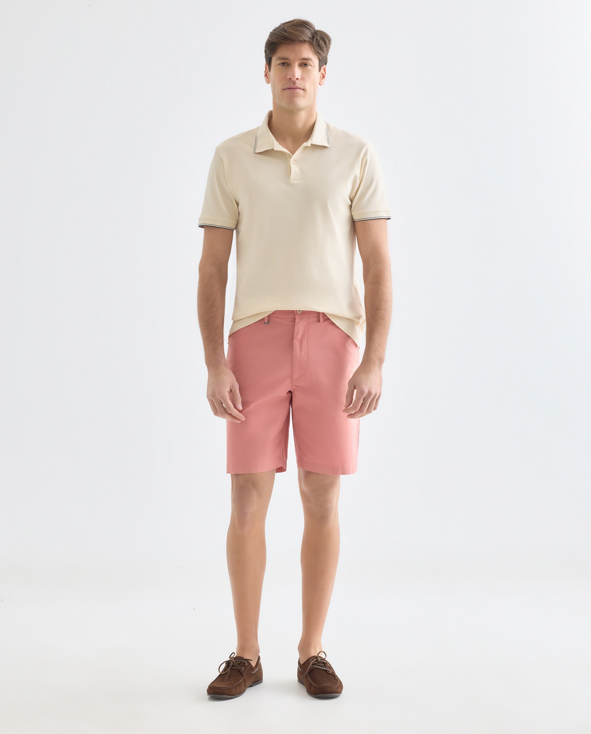 Imagem 0 de Bermudas Chino 100% Algodão Regular Fit