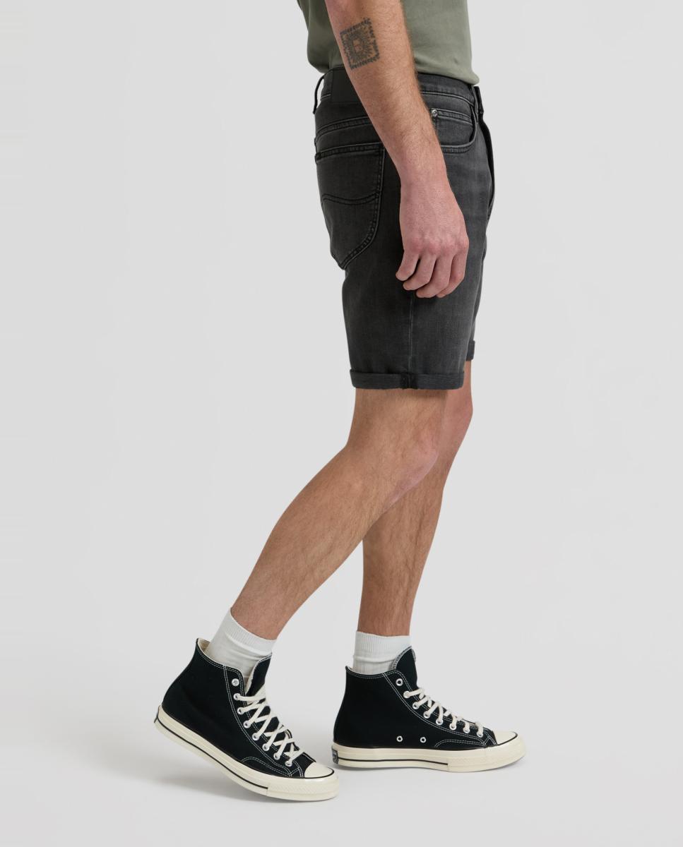 Bermudas de 5 Bolsos Rider Short Cinzento-escuro-4