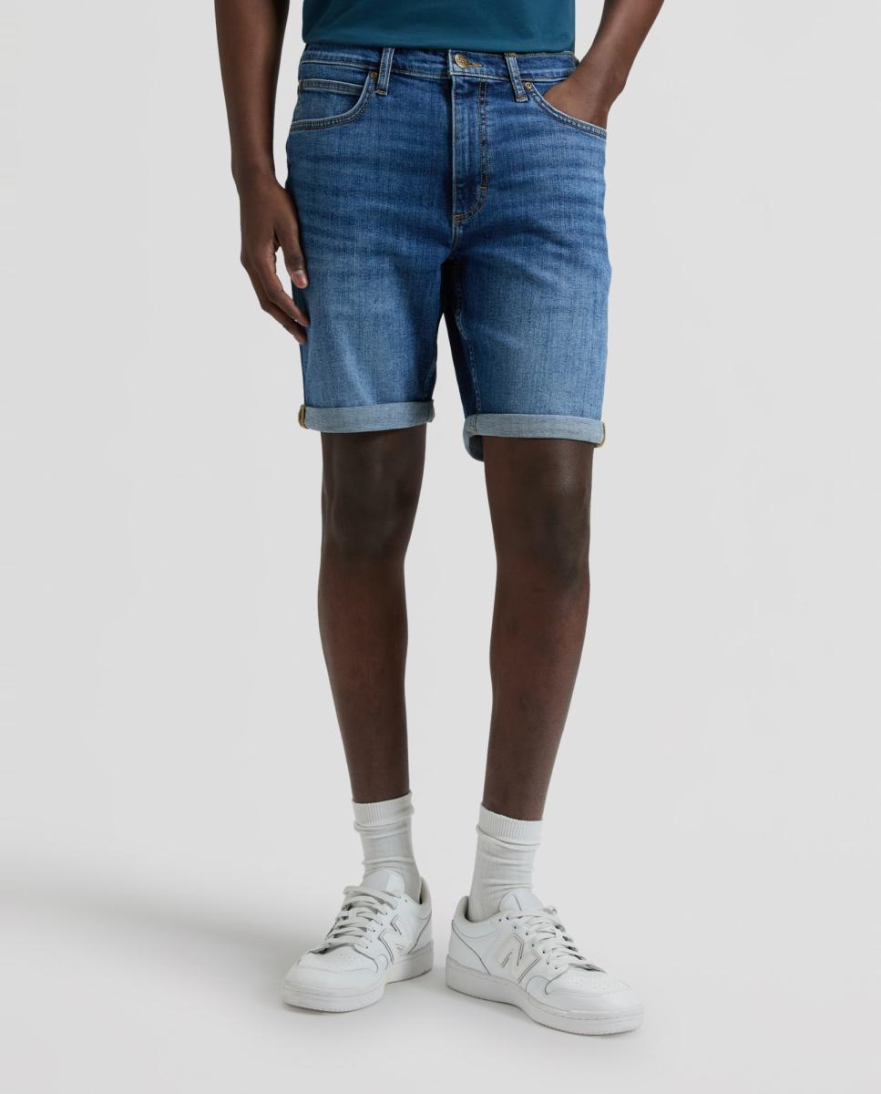 Bermudas de 5 Bolsos Rider Short Azul-2