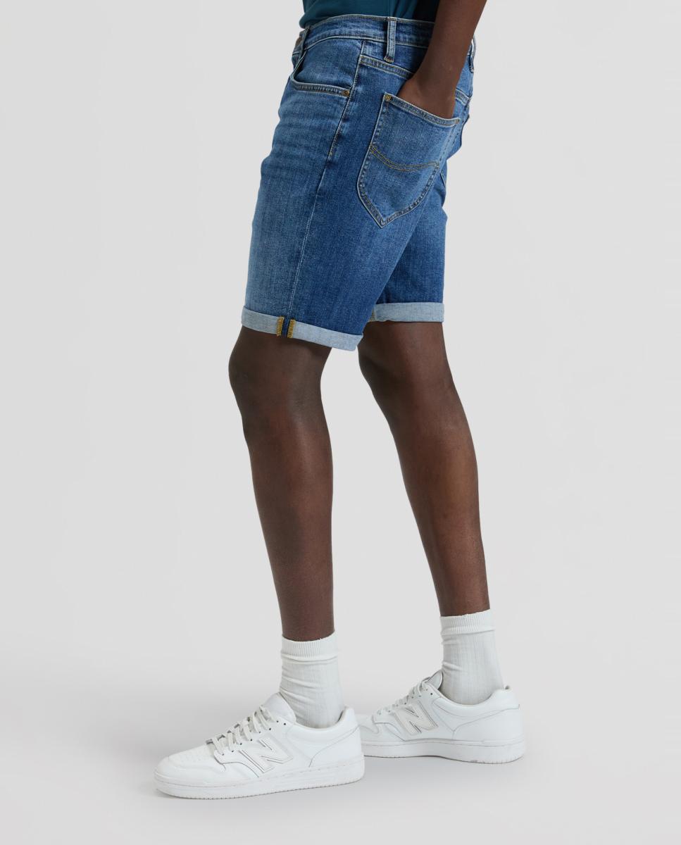 Bermudas de 5 Bolsos Rider Short Azul-4