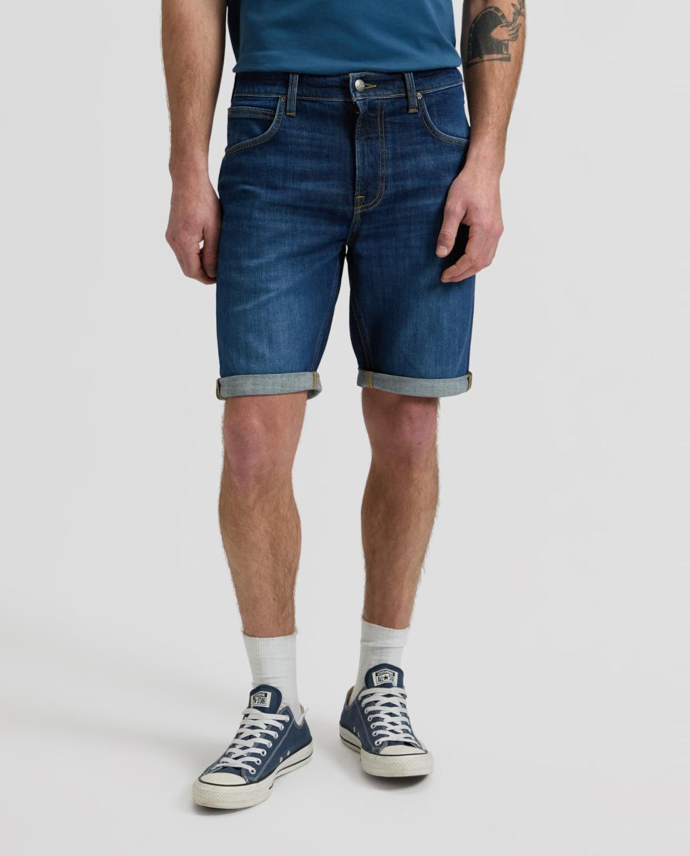 Bermudas de 5 Bolsos 5 Pocket Short Azul-2
