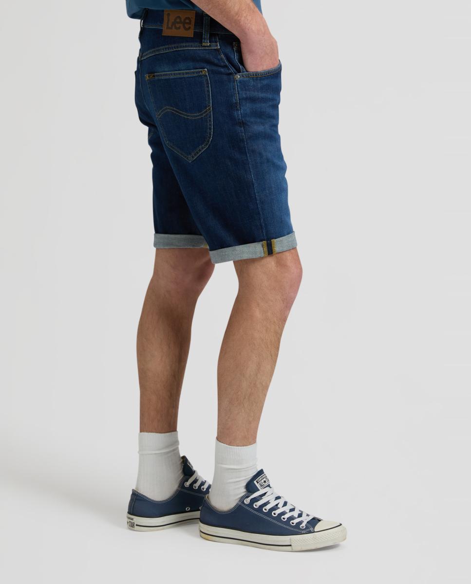 Bermudas de 5 Bolsos 5 Pocket Short Azul-4