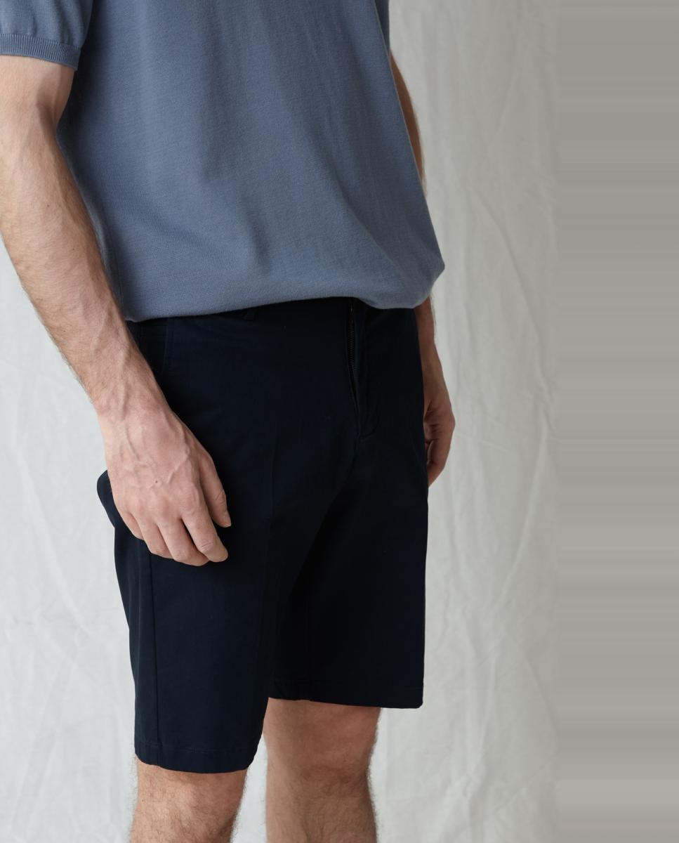 Bermudas Curtas Desportivas Azul-marinho-4