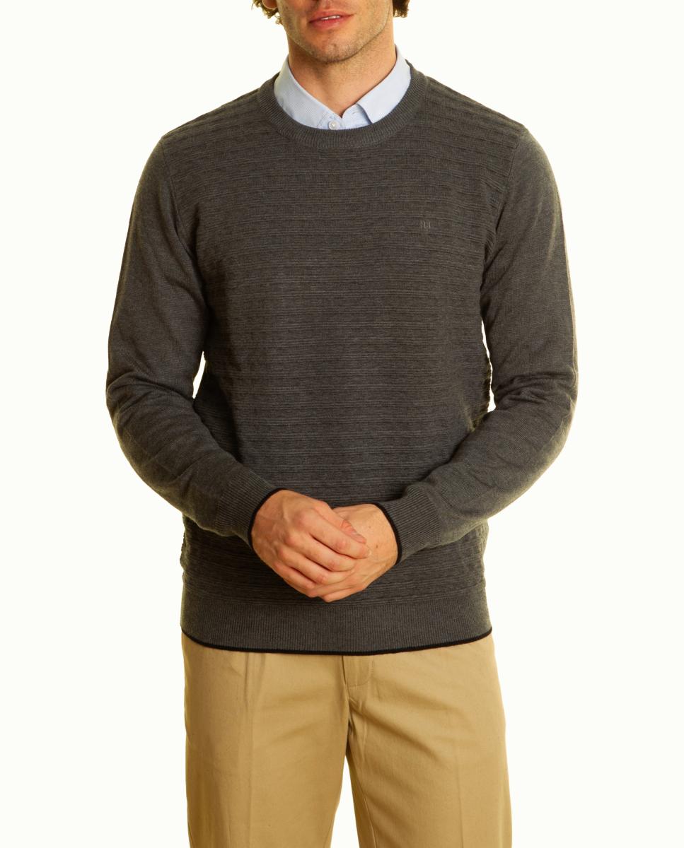 Jersey de hombre - Roberto Torretta - Gris Gris-4