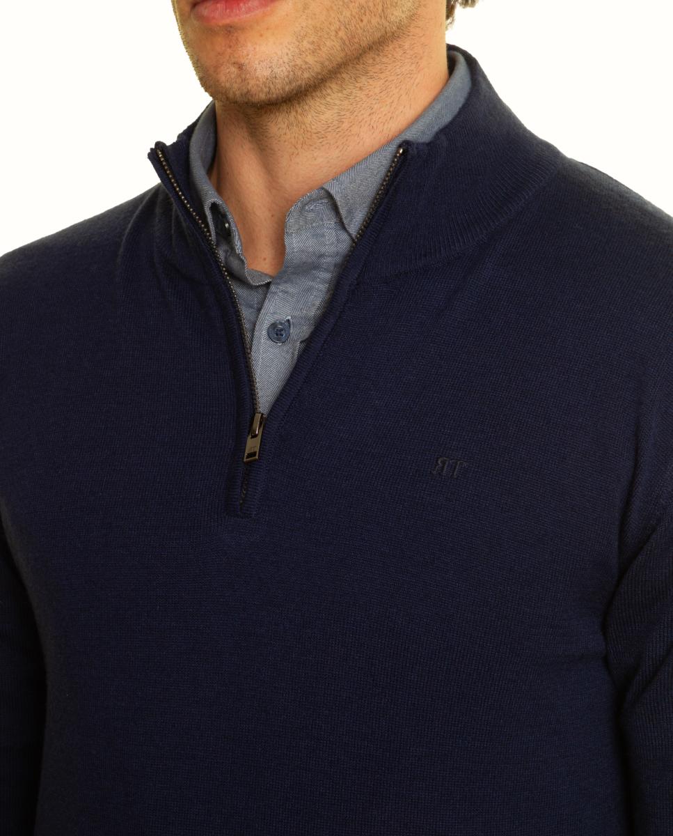 Jersey de hombre - Roberto Torretta - Azul marino Azul marino-10
