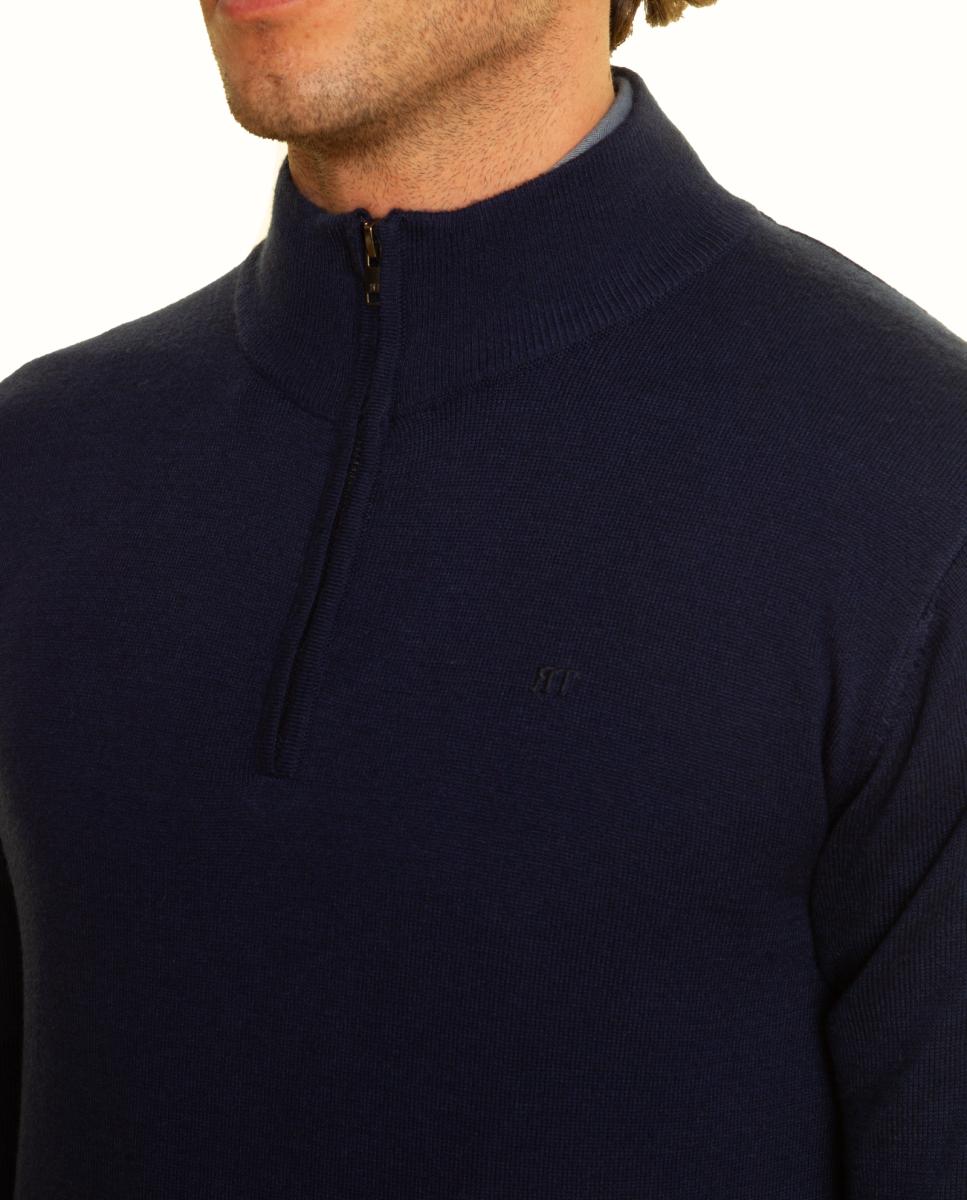 Jersey de hombre - Roberto Torretta - Azul marino Azul marino-11