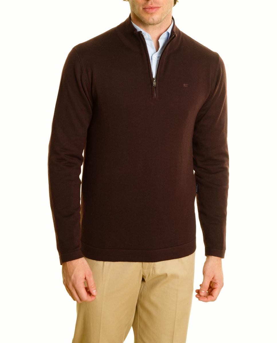 Jersey de hombre - Roberto Torretta - Granate Granate-3
