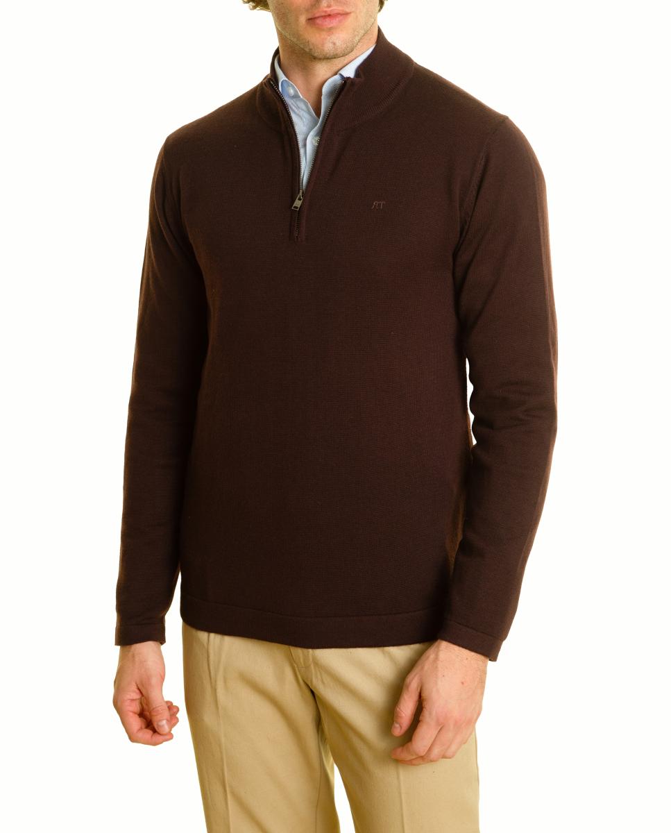 Jersey de hombre - Roberto Torretta - Granate Granate-5