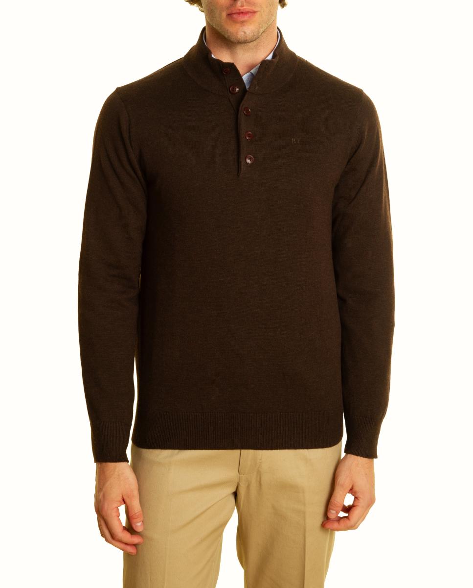 Imagen 0 de Jersey de hombre Marrón