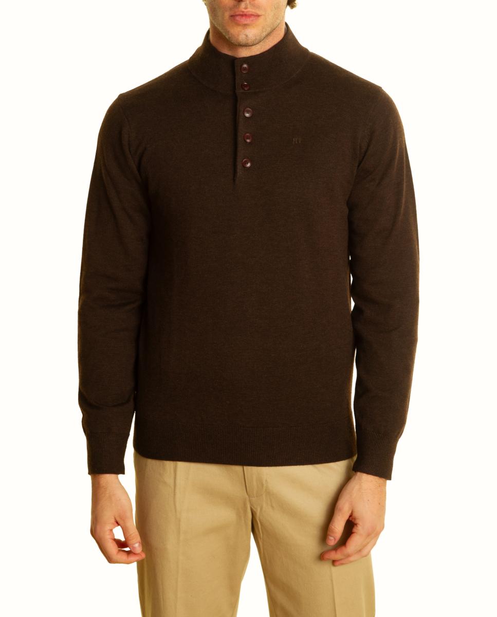 Jersey de hombre - Roberto Torretta - Marrón Marrón-6