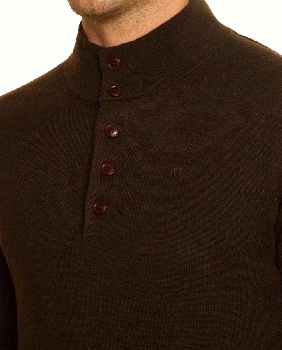 Jersey de hombre - Roberto Torretta - Marrón Marrón-11