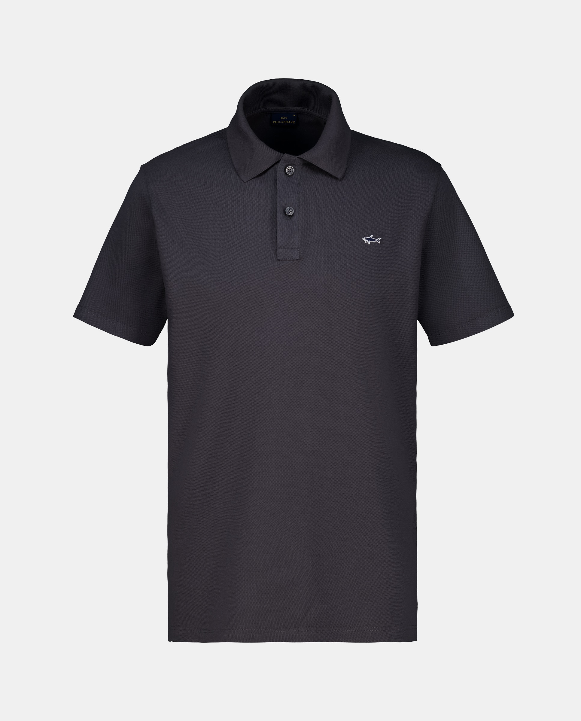 Polo de hombre manga corta - Paul & Shark - Gris Gris-4