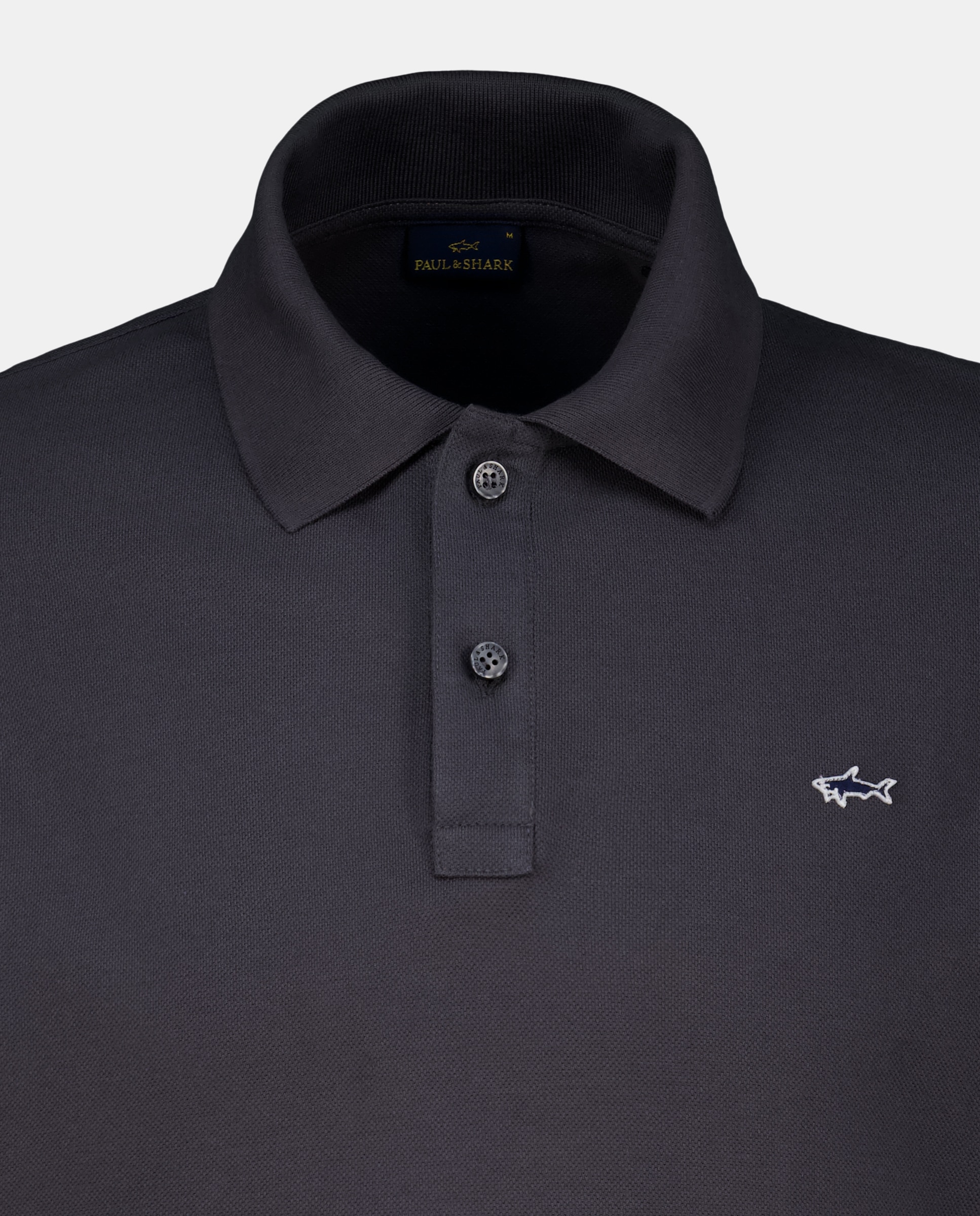 Polo de hombre manga corta - Paul & Shark - Gris Gris-5