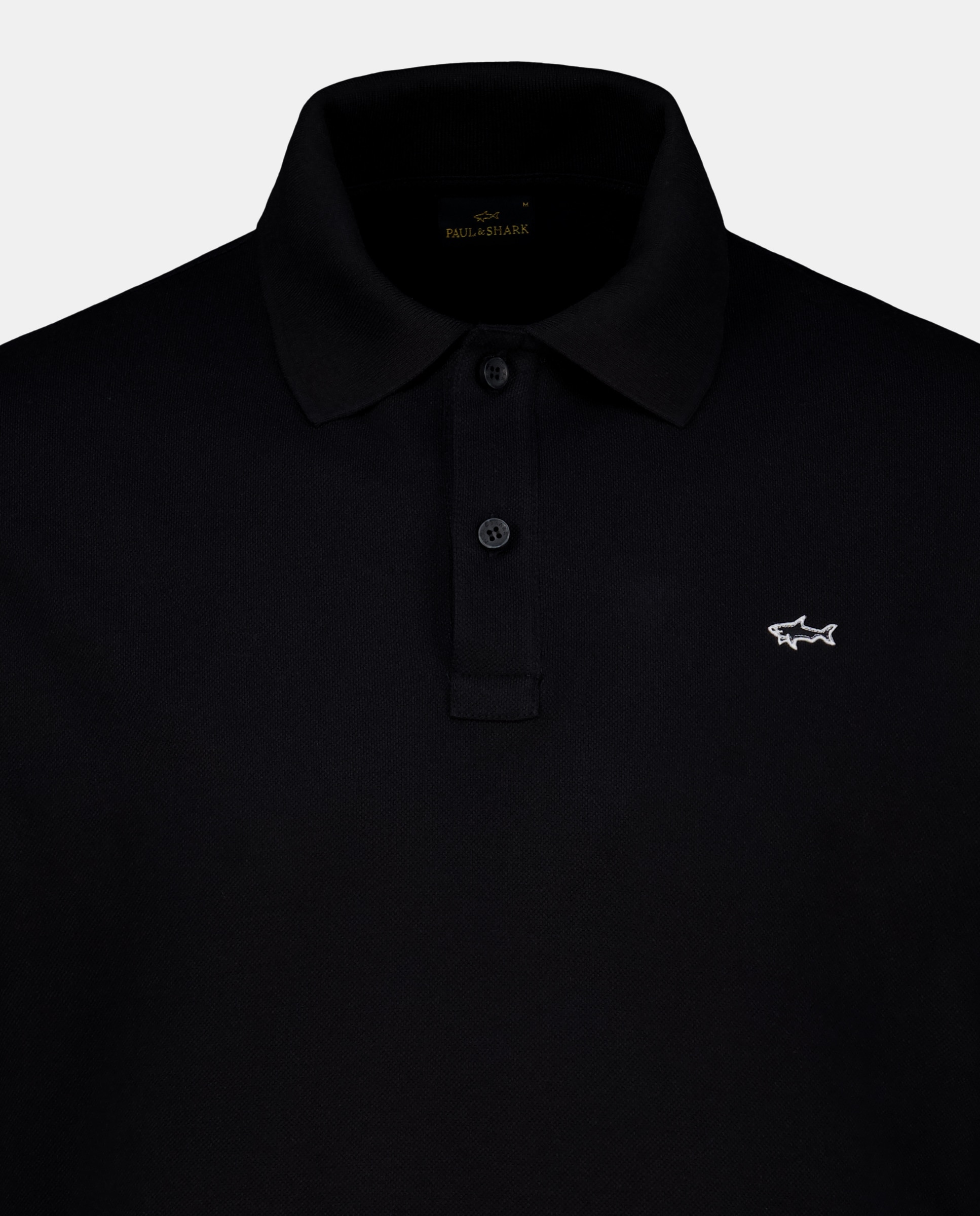 Polo de hombre manga corta - Paul & Shark - Negro Negro-5