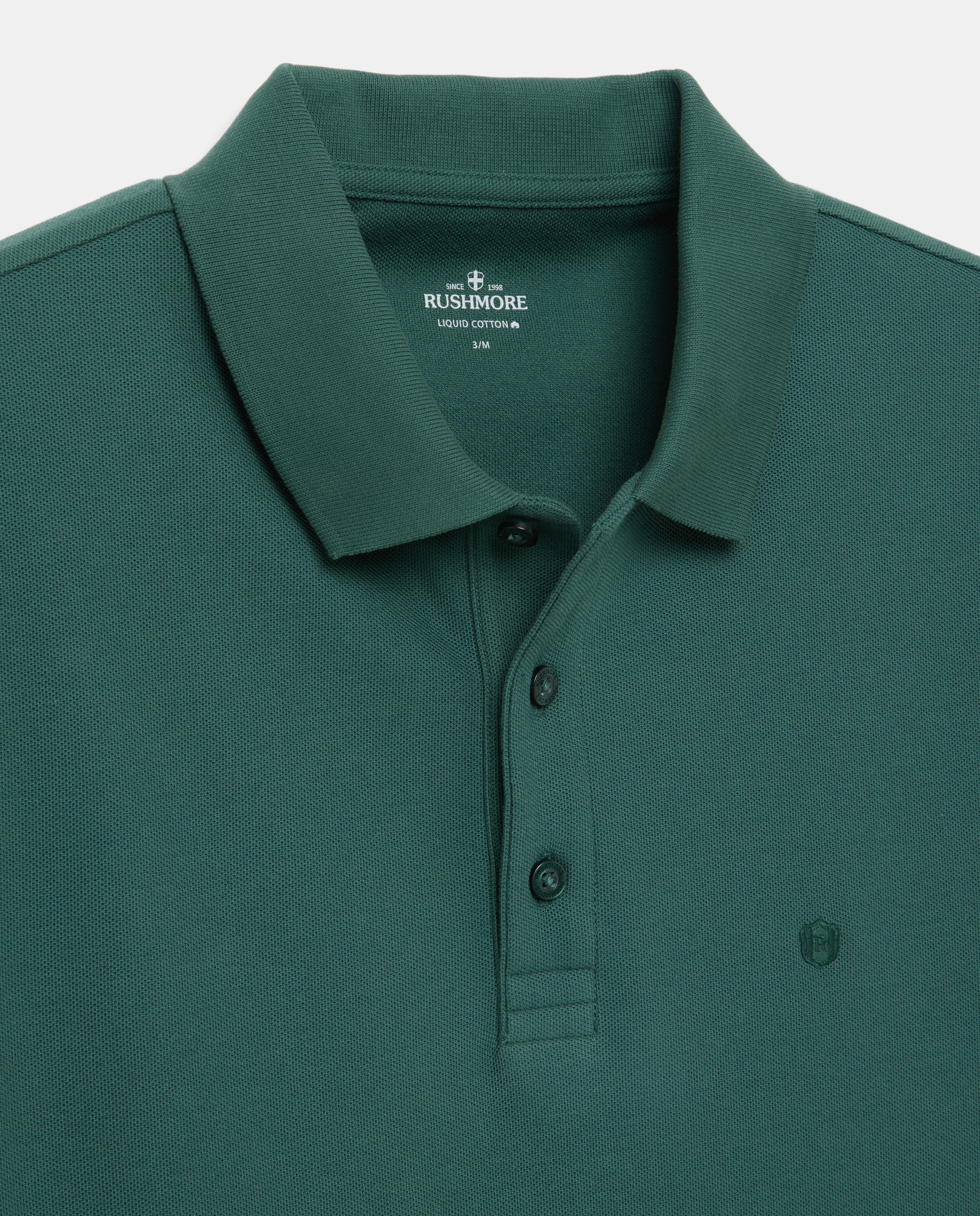 Polo de hombre manga larga - Rushmore - Verde Verde-5