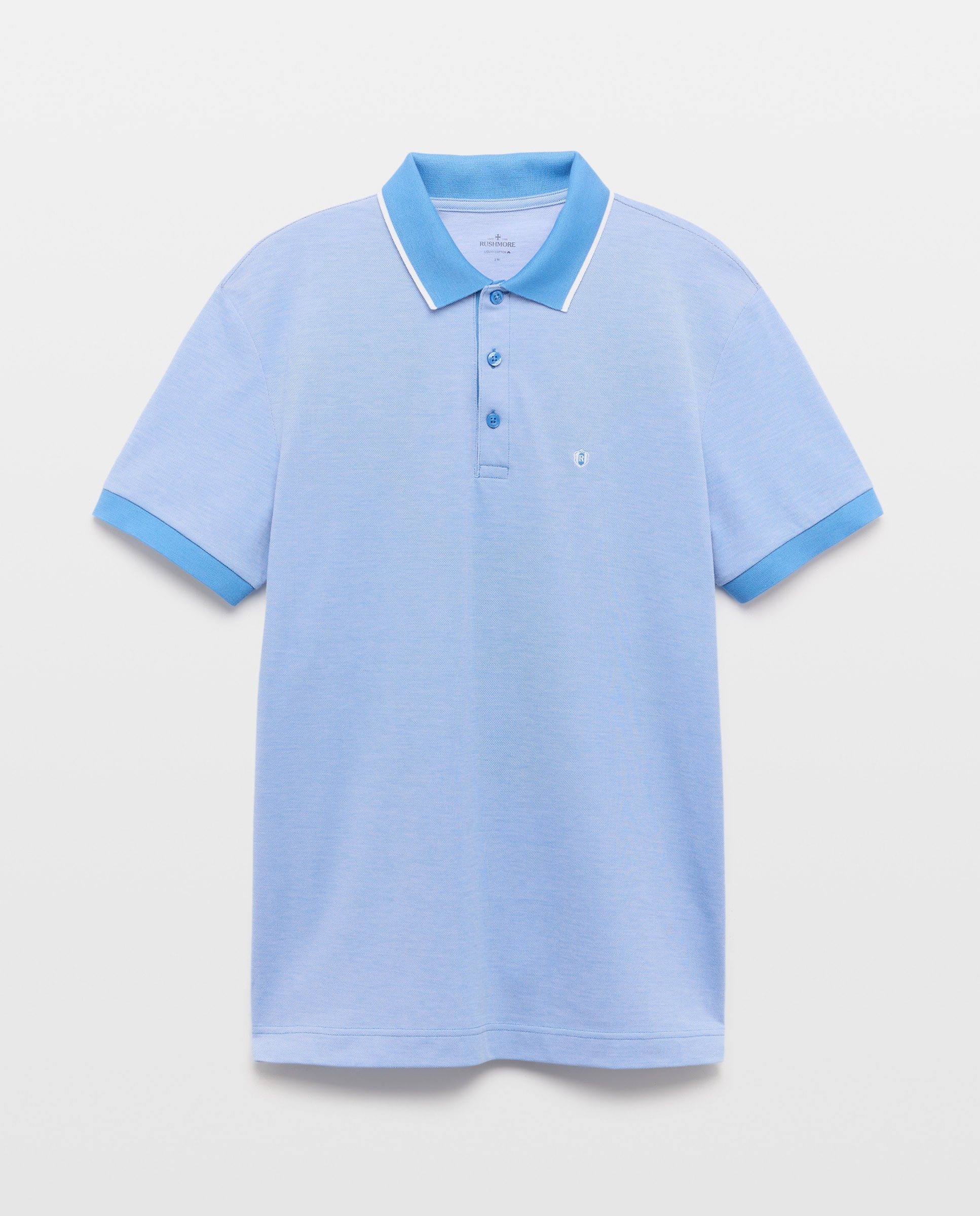 Polo de hombre de manga corta - Rushmore - Azul Azul-4