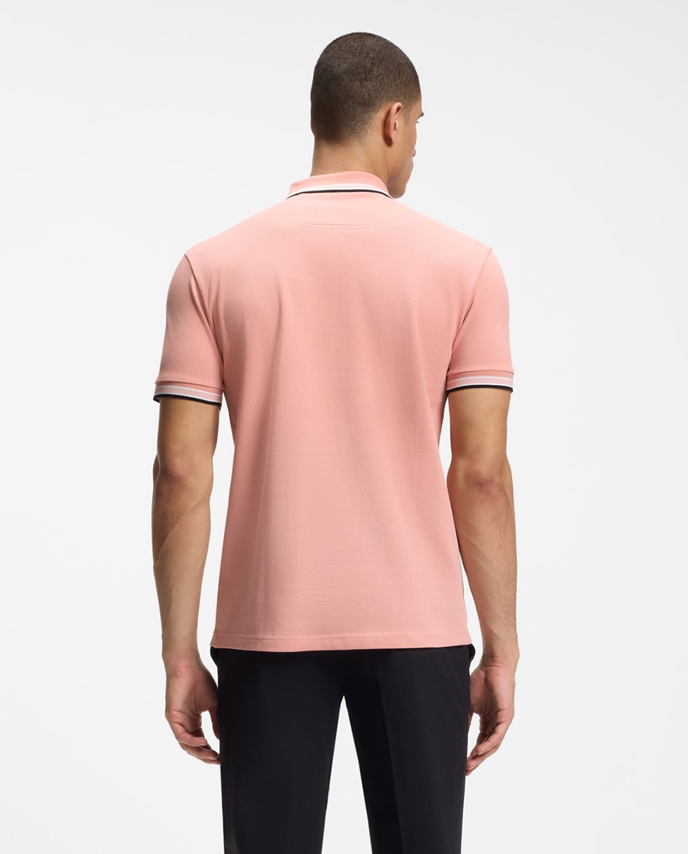 Polo de homem Rosa-2
