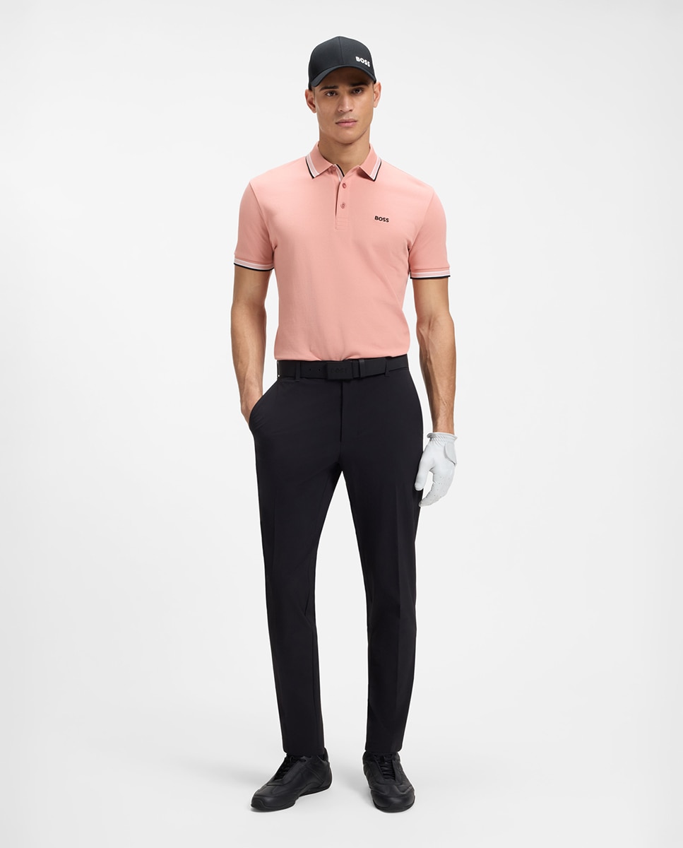 Polo de homem Rosa-4