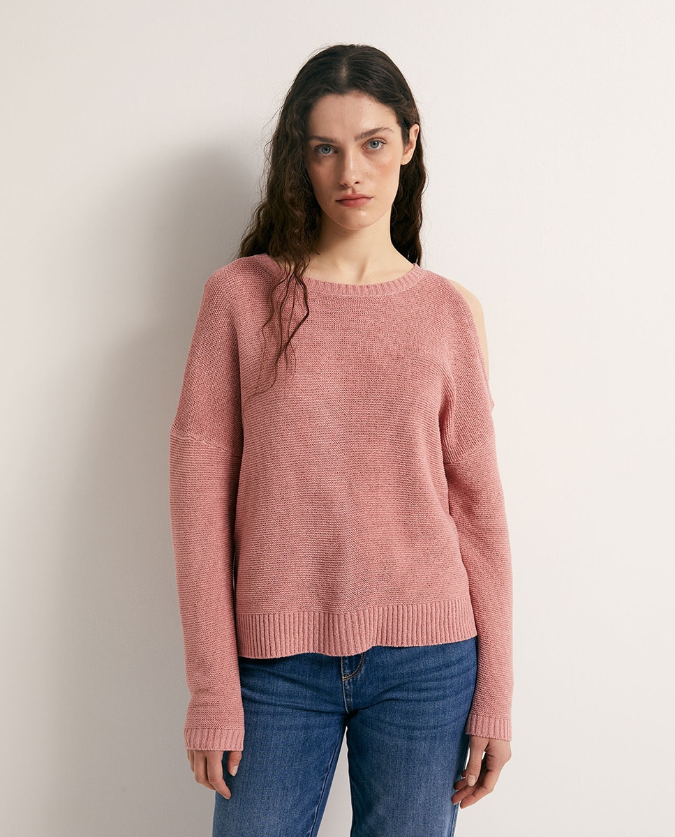 Imagem 0 de Camisola de malha cut out