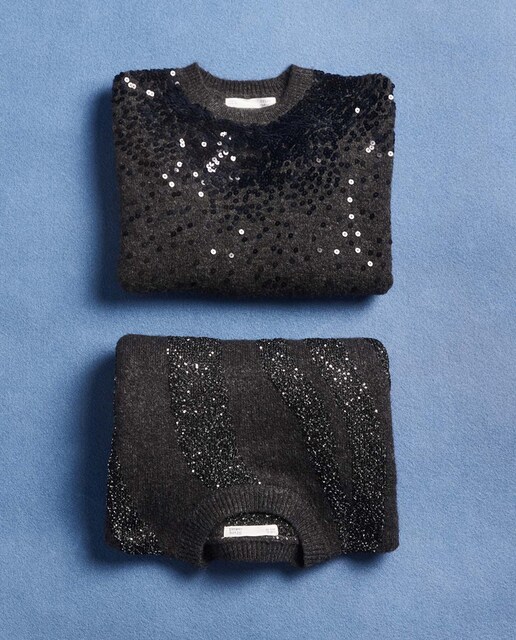 Imagem 0 de Camisola de Malha com Decote Redondo