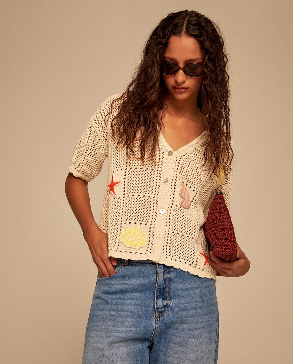 Imagem 0 de Camisola de Malha Tipo Polo