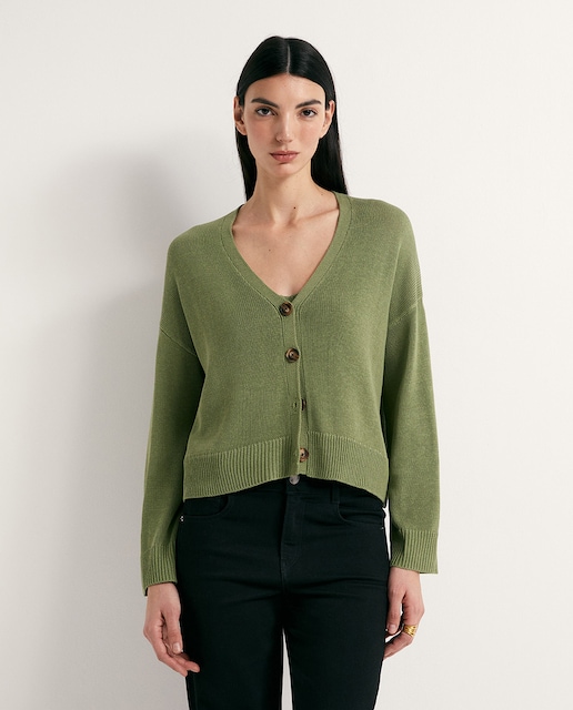 Imagen 0 de Chaqueta efecto lino