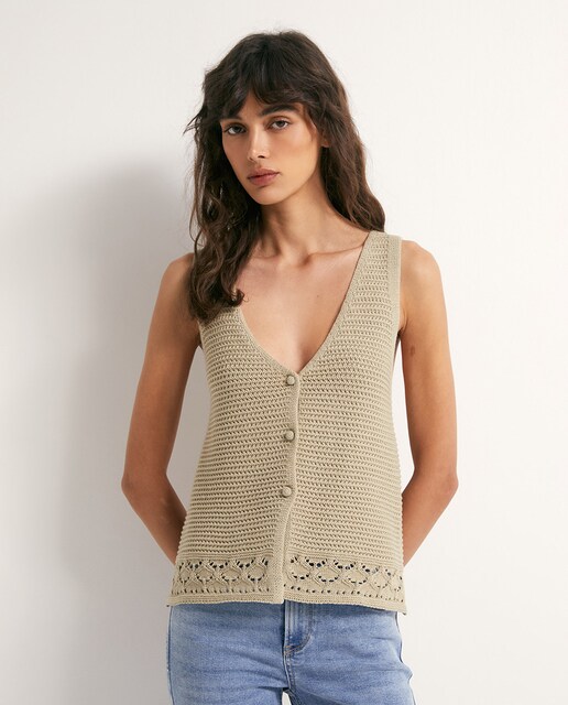 Imagen 0 de Chaleco calado botones