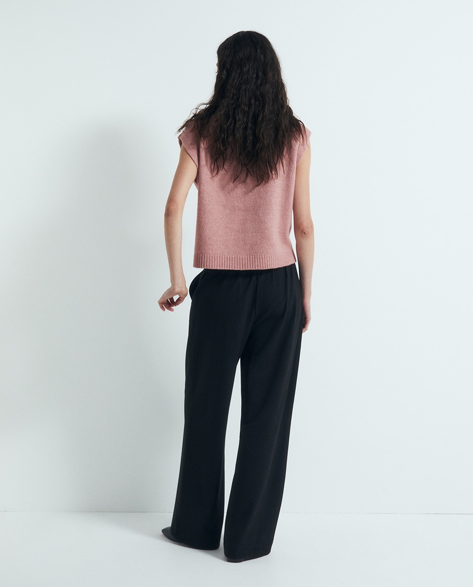 Colete de Malha Soft 200 Rosa-4