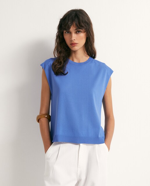 Imagen 0 de Top punto liso