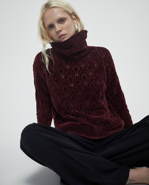 Imagen 0 de Jersey chenilla calado