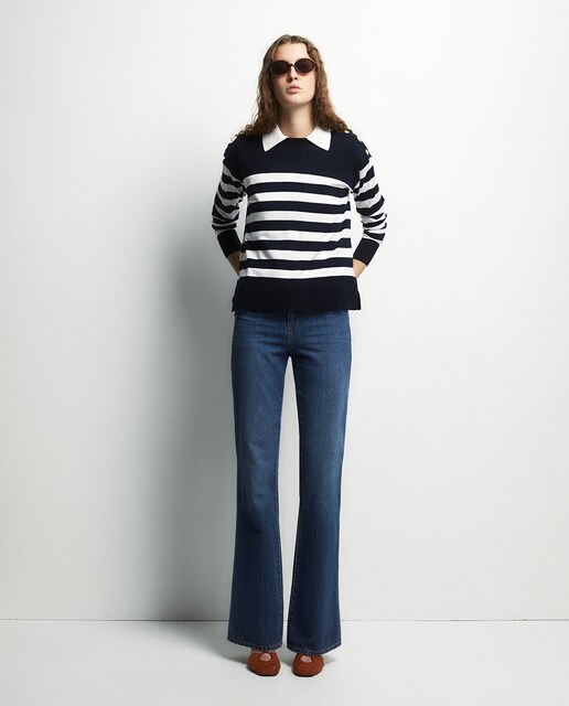 Imagen 0 de Jersey rayas botones