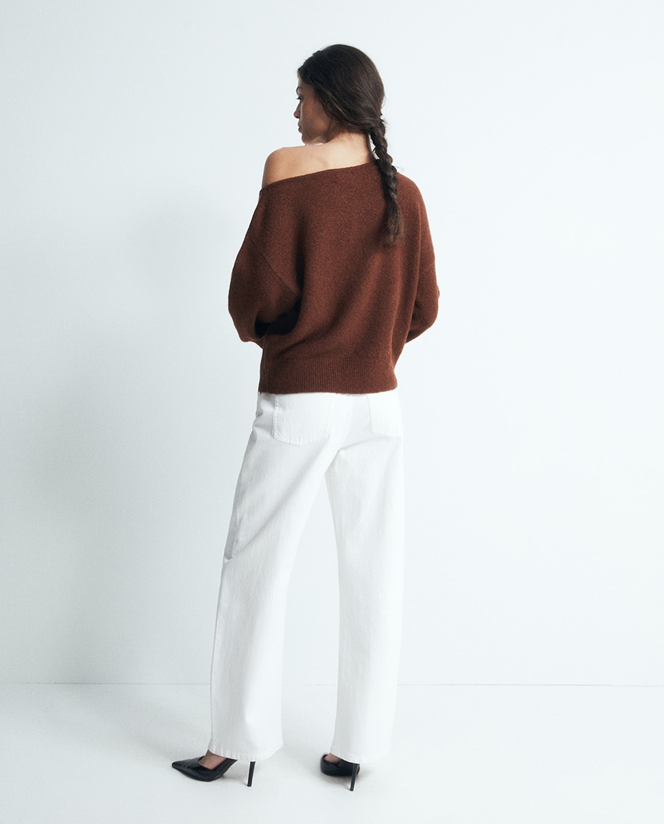 Camisola de Malha com Aplique 770 Terracota-4