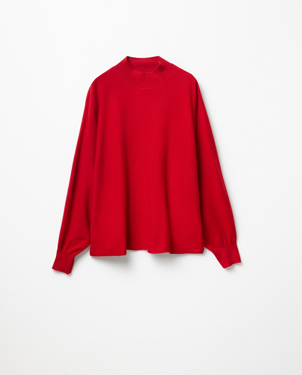 Imagen 5 de Jersey poncho cuello - Sfera - 600 Rojo 600 Rojo