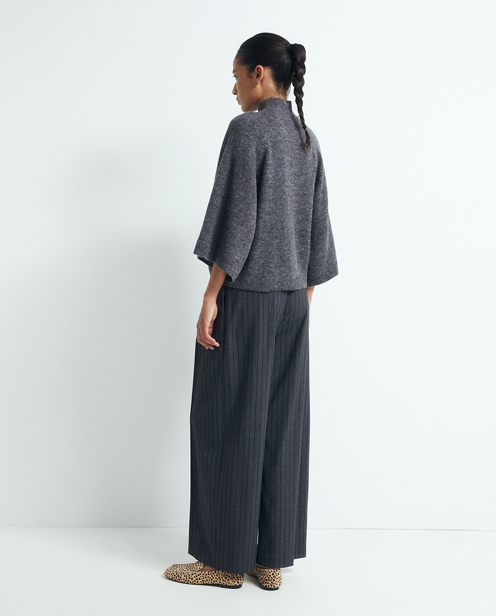 Jersey manga ancha - Sfera - 820 Gris medio 820 Gris medio-5