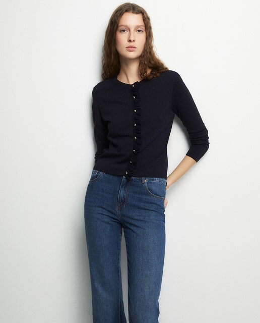 Imagen 0 de Chaqueta punto volantes