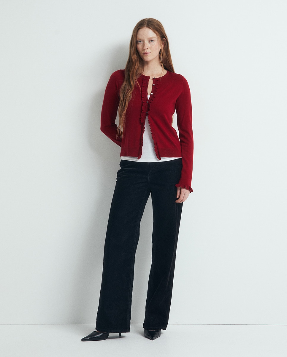 Chaqueta cuello caja - Sfera - 600 Rojo 600 Rojo-2