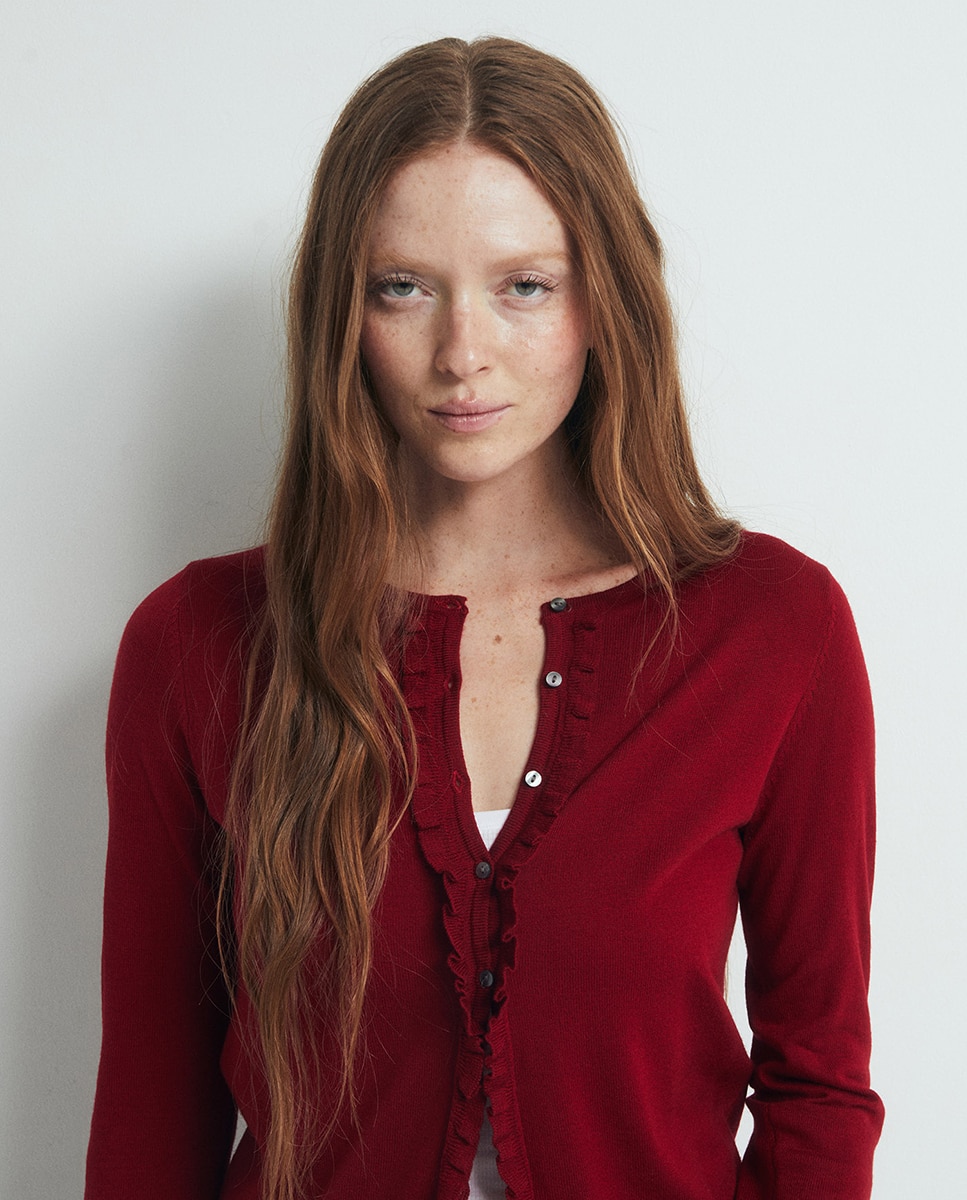Chaqueta cuello caja - Sfera - 600 Rojo 600 Rojo-3
