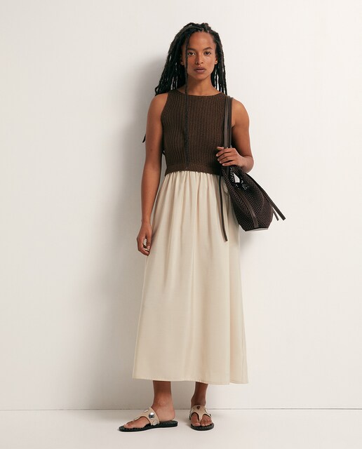 Imagen 0 de Vestido combinado