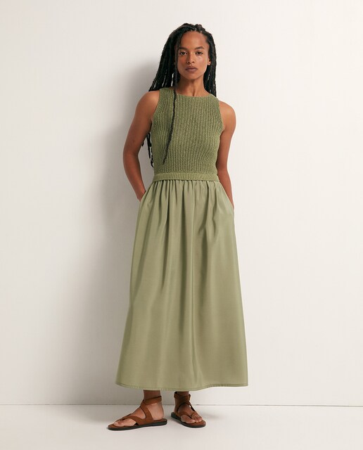 Imagen 0 de Vestido combinado