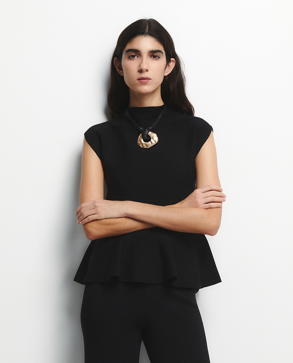 blusas negras el corte ingles